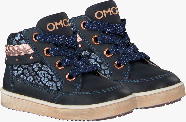 Blauwe OMODA Hoge sneaker OM120501 - large