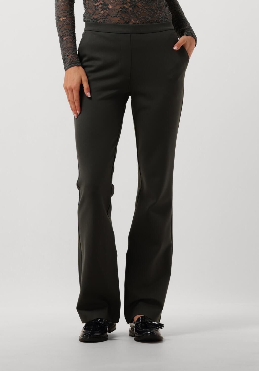 MODSTRÖM Modström Dames Broeken Tanny Flare Pants Groen
