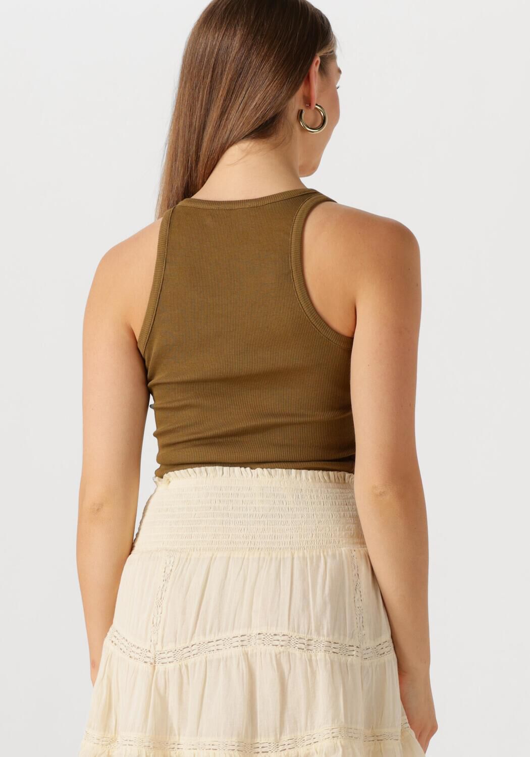 EDITED Dames Tops & T-shirts Charlotte Top Oker