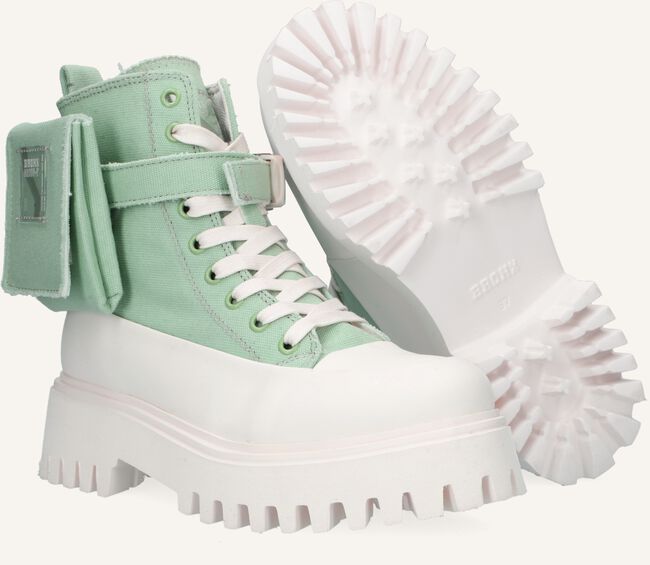 Groene BRONX Veterboots GROOV-Y 47345 Groene BRONX Veterboots GROOV-Y 47345 - large
