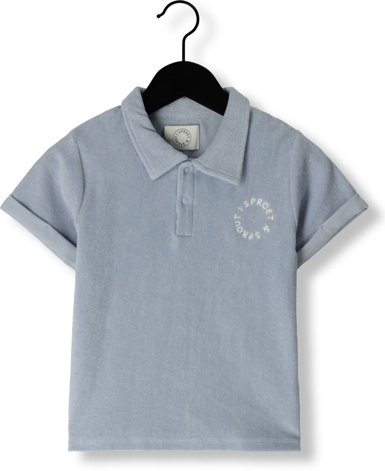 Sproet & Sprout Jongens Polo's & T-shirts Terry Polo Sproet Blauw