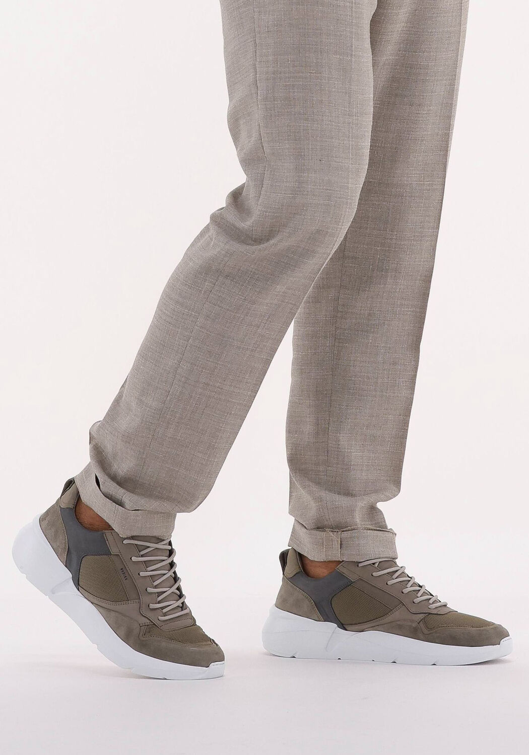 Groene NUBIKK Lage sneakers ROQUE ROAD WAVE - large