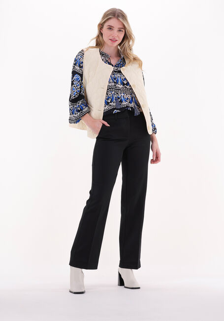 Zwarte Y.A.S. Pantalon YASBLURIS MW FLARED PANT - large