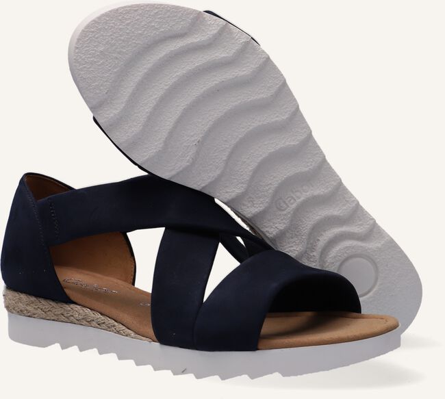 Blauwe GABOR Platte sandalen 711.1 Blauwe GABOR Platte sandalen 711.1 - large