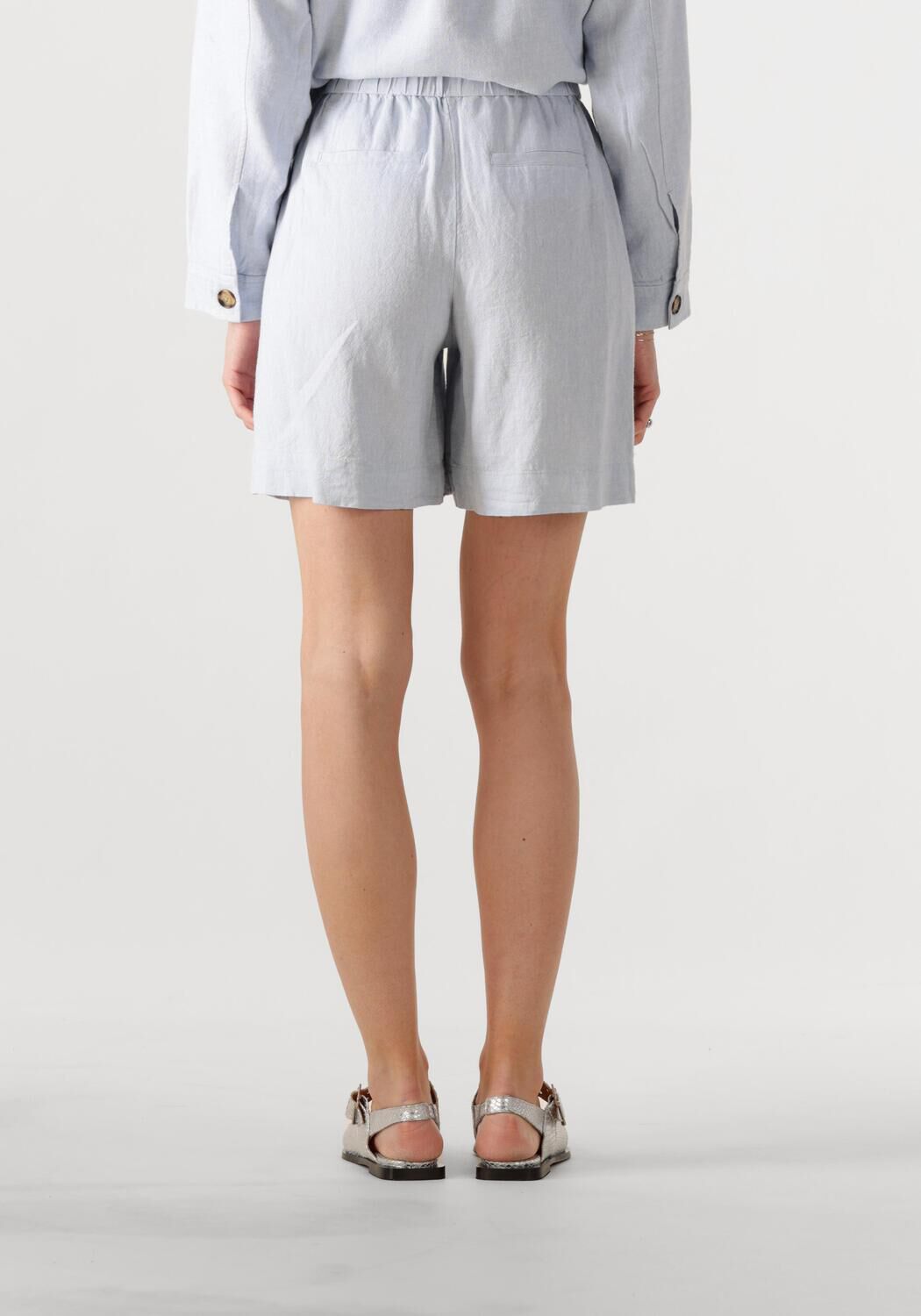 MSCH COPENHAGEN Dames Broeken Mschpennie Ginia Hw Shorts Lichtblauw