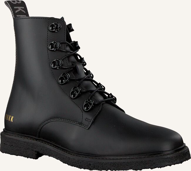 Zwarte NUBIKK Veterboots LILOU ROCK Zwarte NUBIKK Veterboots LILOU ROCK - large