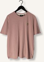 Roze LYLE & SCOTT T-shirt SLUB T-SHIRT Roze LYLE & SCOTT T-shirt SLUB T-SHIRT - medium