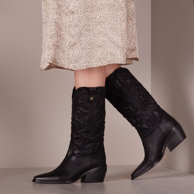 Zwarte NOTRE-V Cowboylaarzen AL330 Zwarte NOTRE-V Cowboylaarzen AL330 - large