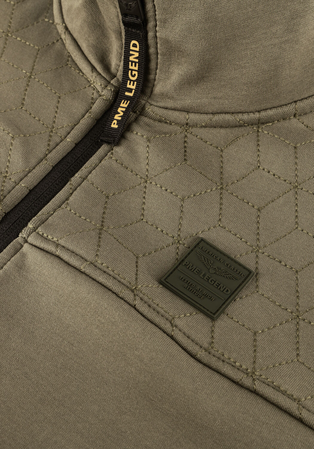 Groene PME LEGEND Vest INTERLOCK SWEAT - large