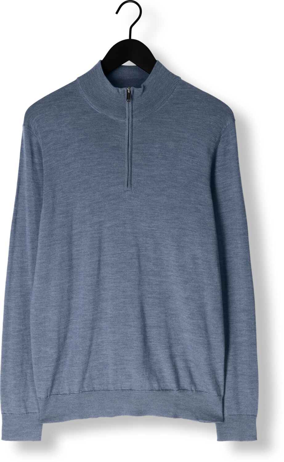 PROFUOMO Heren Truien & Vesten Pullover Half Zip Lichtblauw