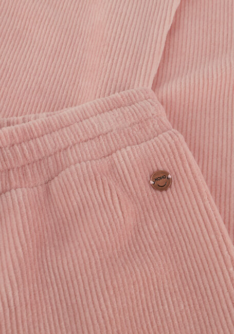 Lichtroze NONO Flared broek SADY VELVET FLARED PANTS - large