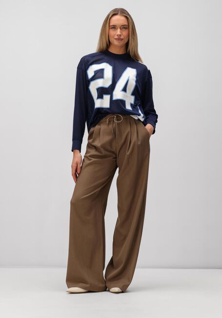 Bruine HAUTE L'AMITI&Eacute; Joggingbroek MICHELLE TAILOR TIE TALL PANT - large