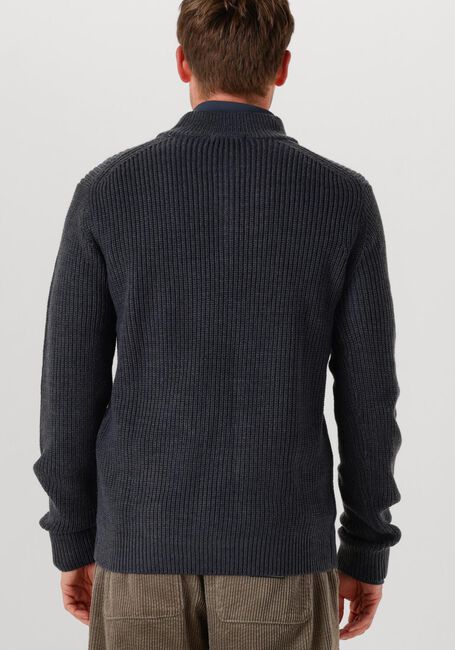 Donkerblauwe DSTREZZED Trui SKIPPER RIBKNIT - large