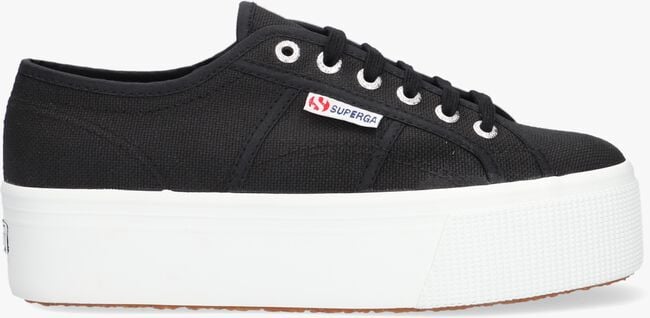 Zwarte SUPERGA 2790 COTW LINE UP AND DOWN Lage sneakers - large