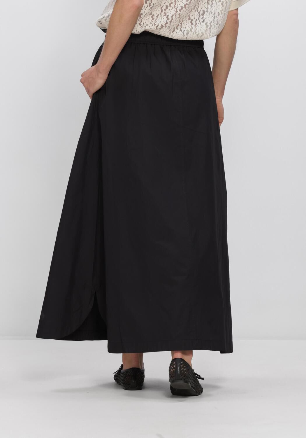 Zwarte SUMMUM Rokken SKIRT TAFT LIGHT - large