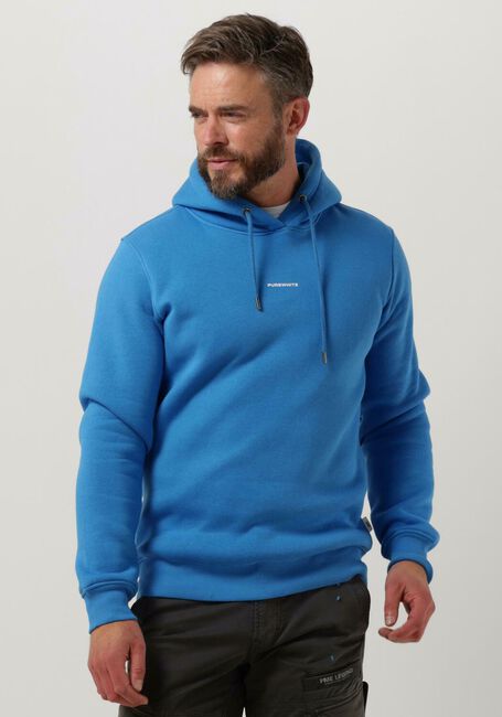 Blauwe PUREWHITE Sweater PURE LOGO HOODIE - large