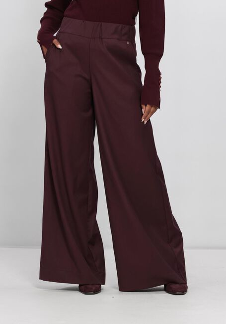 Bordeaux NUKUS Wijde broek LIEVE PANTS - large