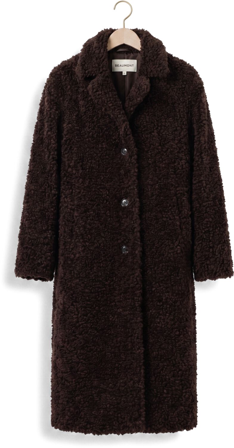 BEAUMONT Dames Jassen Sasha Long Coat Bruin