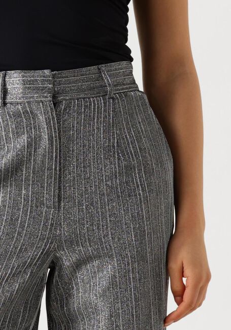 Zilveren Y.A.S. Wijde broek YASKAMO HW PANT - large