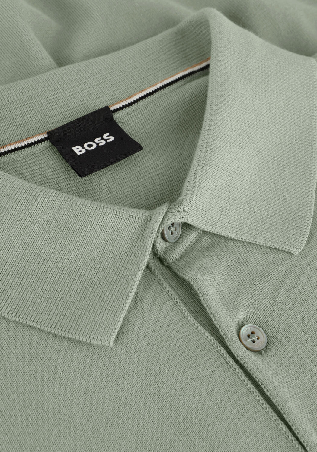 Groene BOSS BLACK Trui GEMELLO-P - large