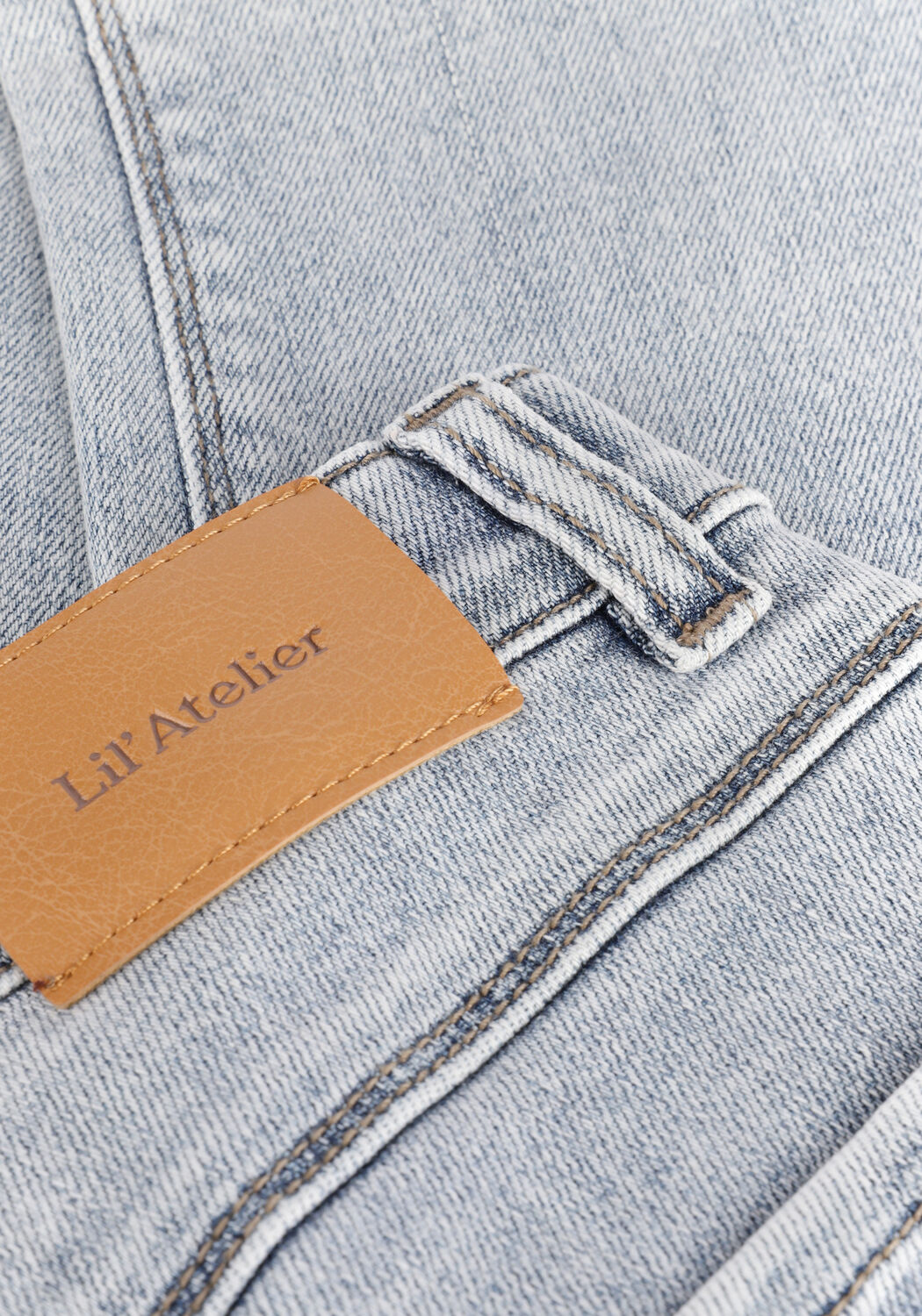 Blauwe LIL' ATELIER Wide jeans NMFBWIDE ETEMS 2720 WIDE ANKEL PANT - large