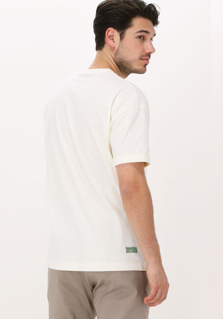 Gebroken wit DRYKORN T-shirt THILO FLAME - large