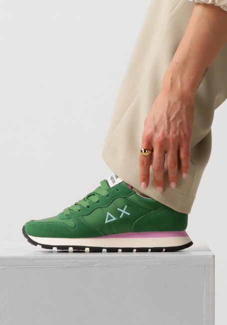Groene SUN68 Lage sneakers ALLY SOLID NYLON Groene SUN68 Lage sneakers ALLY SOLID NYLON - large