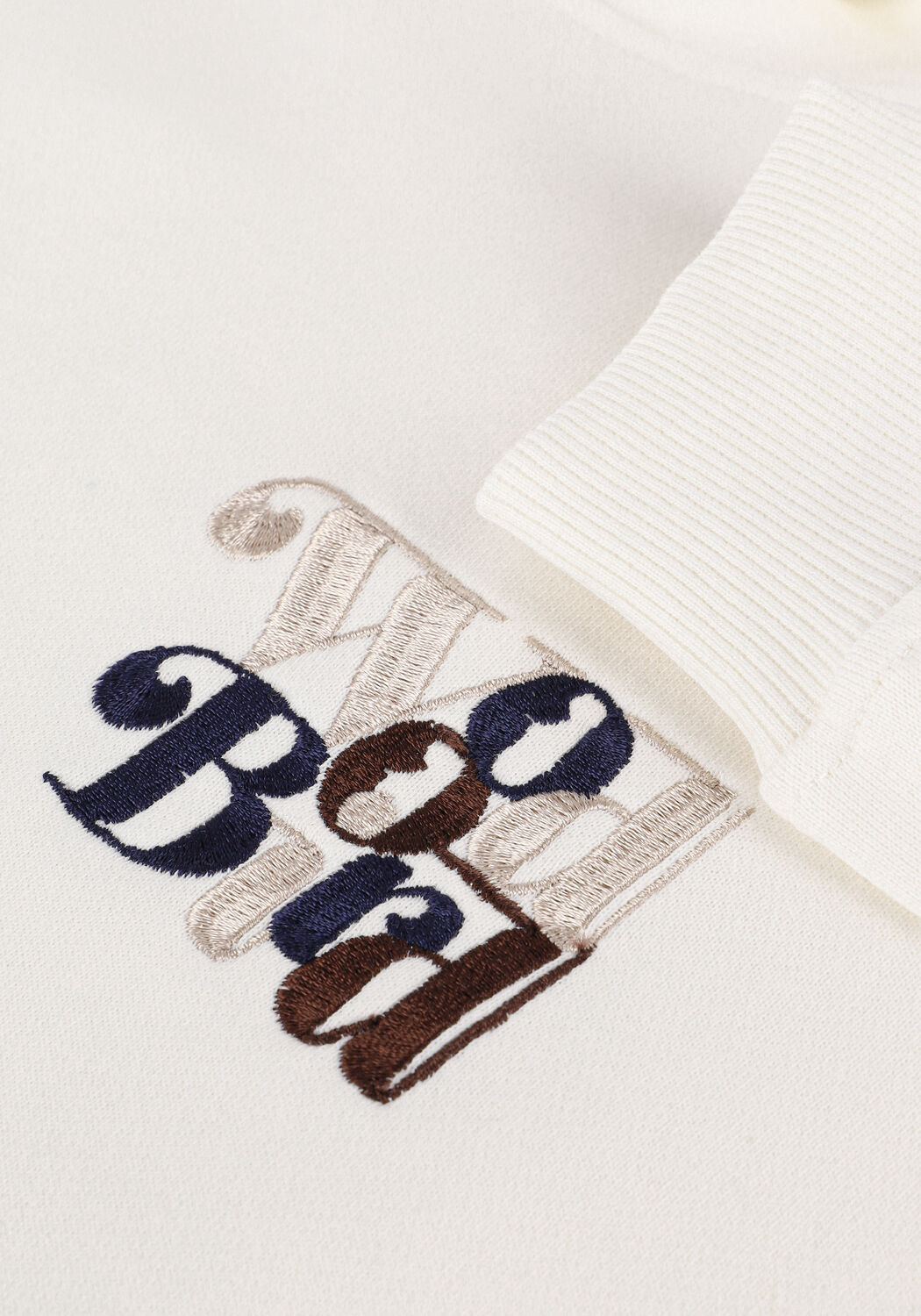 Witte WOODBIRD Sweater JIMMI WIRL HOOD - large