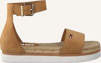 Camel TOMMY HILFIGER Platte sandalen NATURAL ROPE - medium