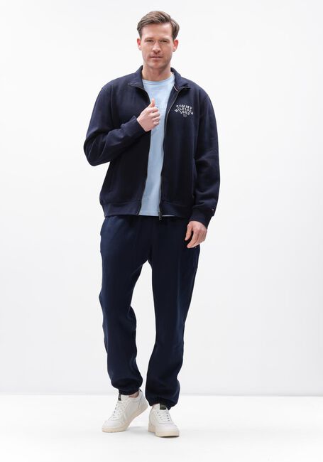 Donkerblauwe TOMMY HILFIGER Joggingbroek ESSENTIAL FLEECE SWEATPANTS - large