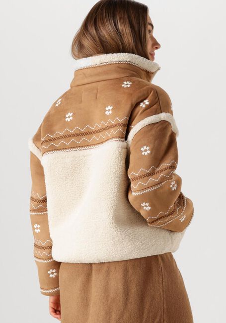 Camel UGG Jassen MARLENE JACKET ATHERSON - large