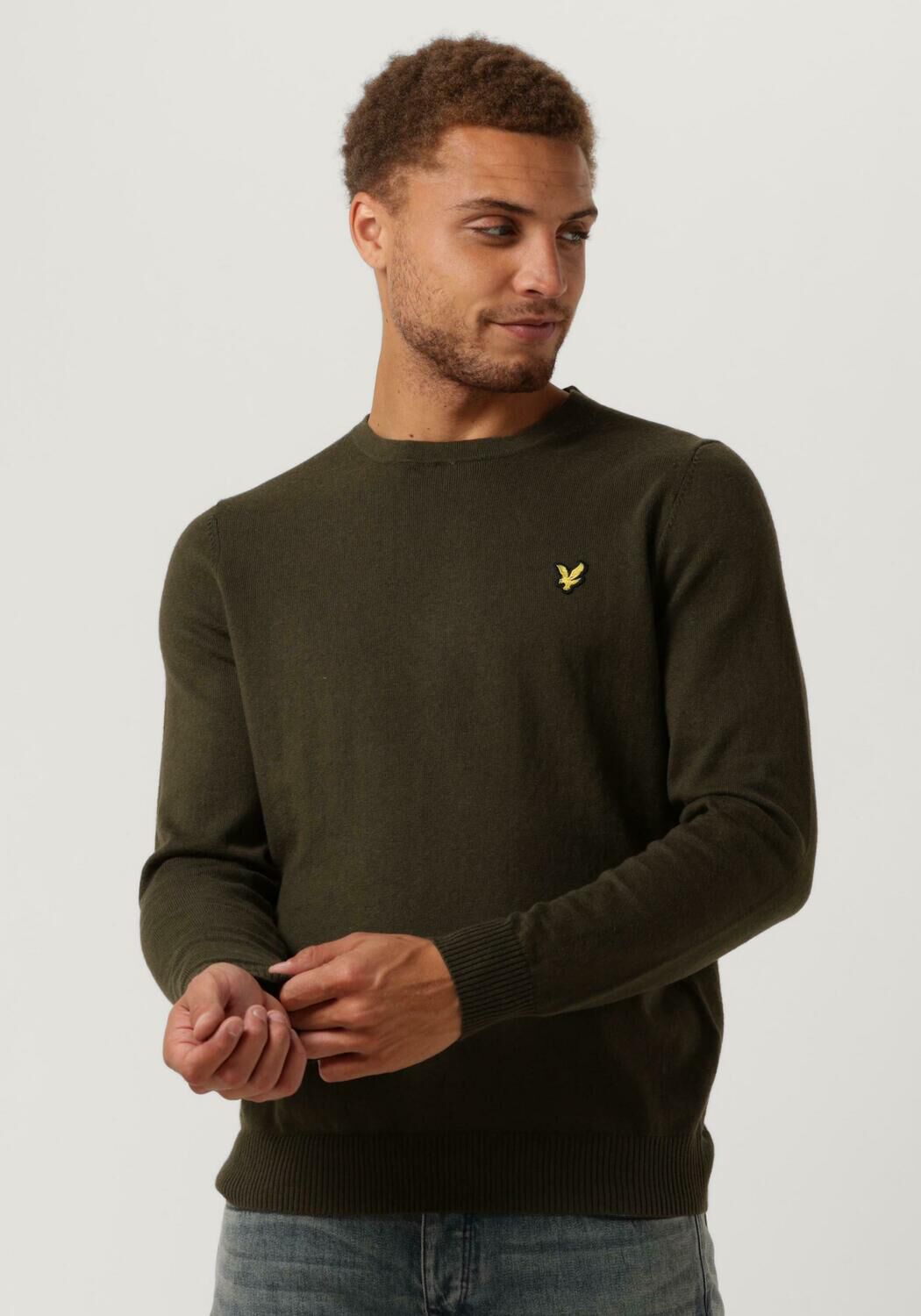 Lyle and new arrivals scott groene trui