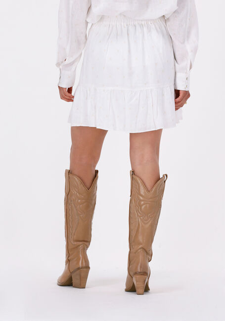 Gebroken wit ALIX THE LABEL Minirok WOVEN BULL LINEN LYOCELL SKIRT - large