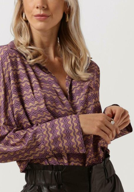 Paarse ACCESS Blouses W2-2110-1036 - large