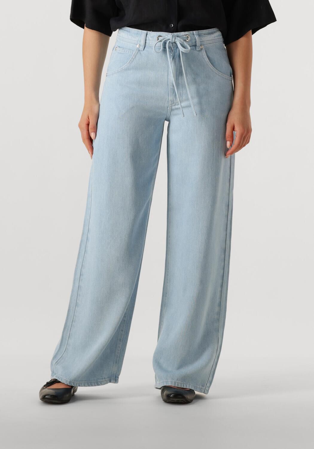 SECOND FEMALE Dames Broeken Irvin Denim Jeans Lichtblauw