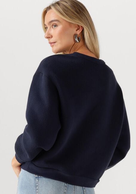 Donkerblauwe SUMMUM Trui SWEATSHIRT SOFT SWEAT - large