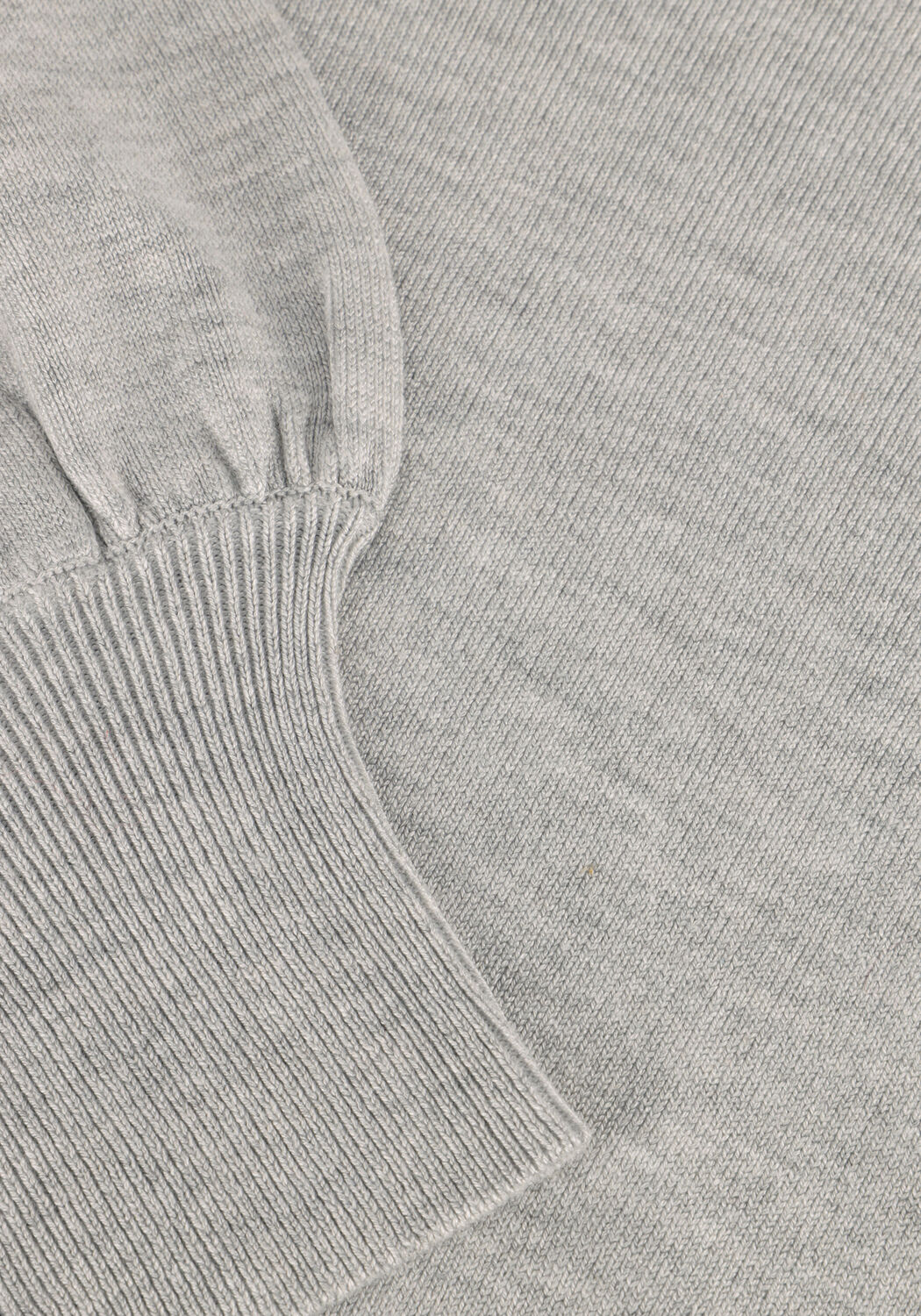 Grijze SUMMUM Trui ROUND NECK SWEATER SOFT VISCOSE POLYAMIDE KNIT - large