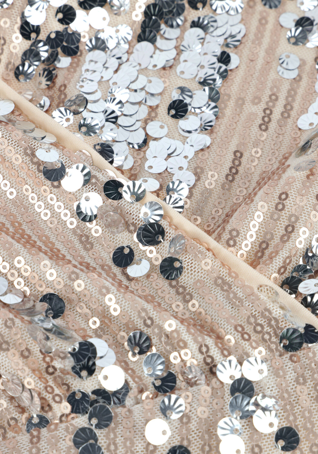 Zilveren AMAYA AMSTERDAM Mini jurk EVERY DRESS - large