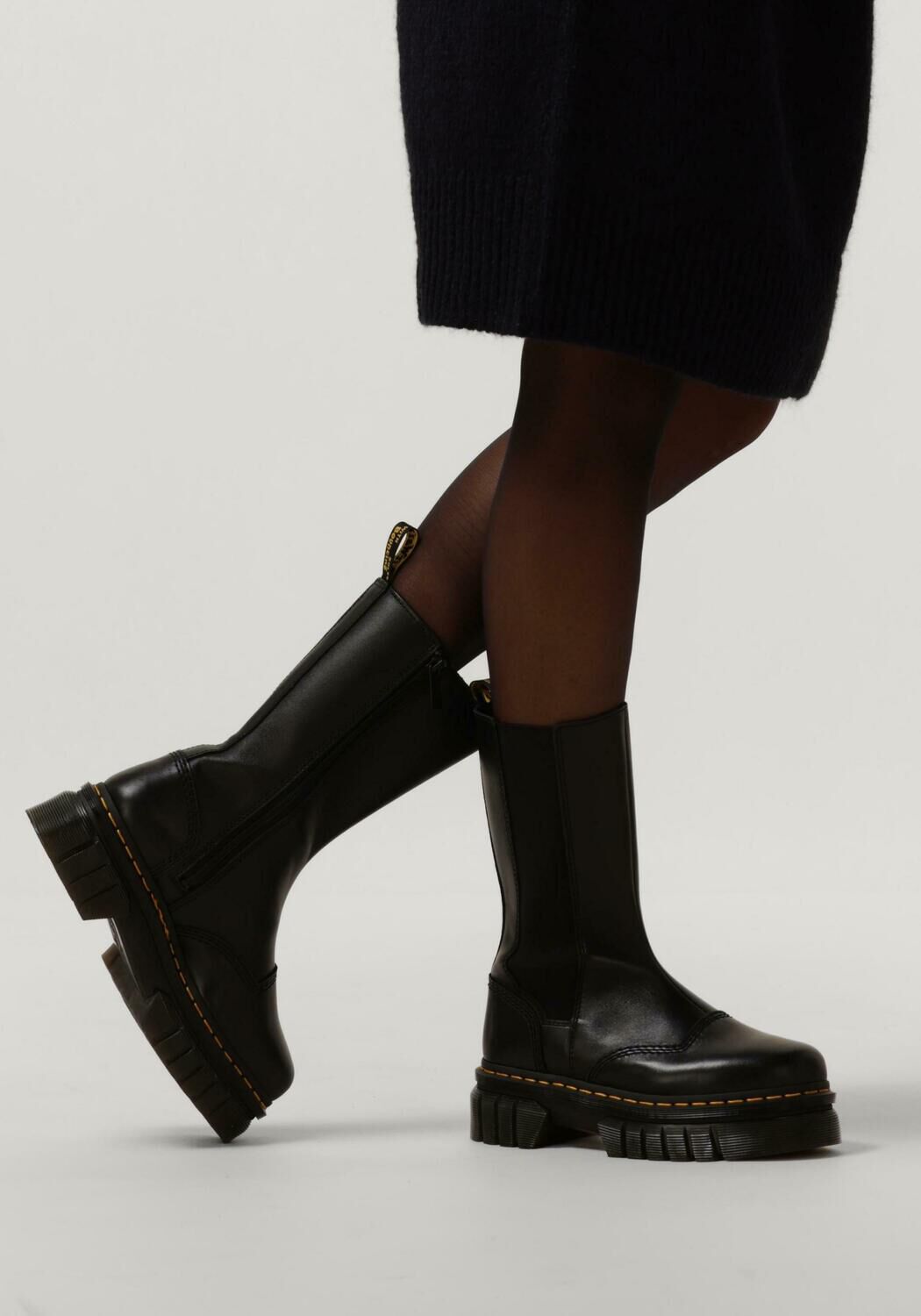 Zwarte DR MARTENS Chelsea boots AUDRICK CHELSEA TALL - large