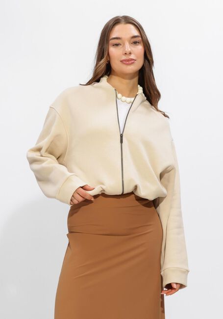 Beige PENN & INK Vest CARDIGAN PRINT - large