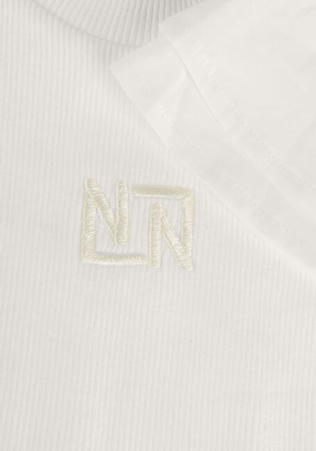 Witte NIK & NIK T-shirt VOLANT SLEEVE RIB T-SHIRT - large