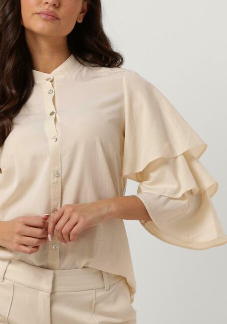 Gebroken wit SUMMUM Blouses BLOUSE LYOCELL COTTON - large