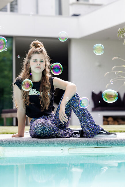 Multi LOOXS 10sixteen Flared broek 2412-5635 Multi LOOXS 10sixteen Flared broek 2412-5635 - large