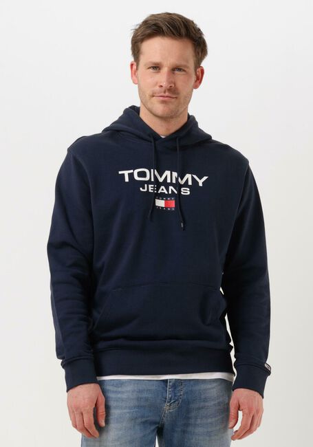 Donkerblauwe TOMMY JEANS Trui TJM REG ENTRY HOODIE - large
