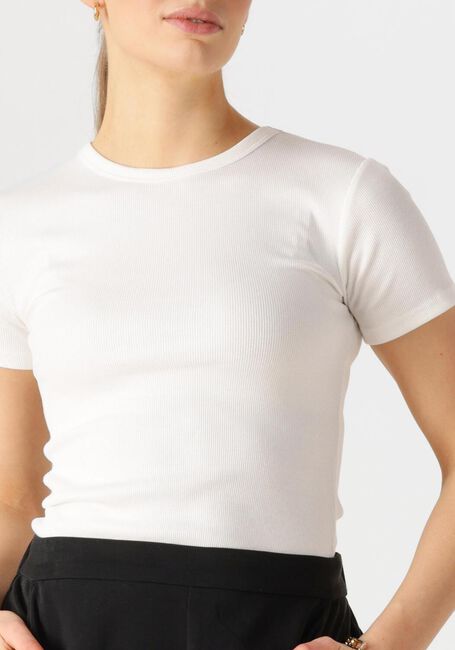 Witte NOTRE-V T-shirt NV-FARAH - large