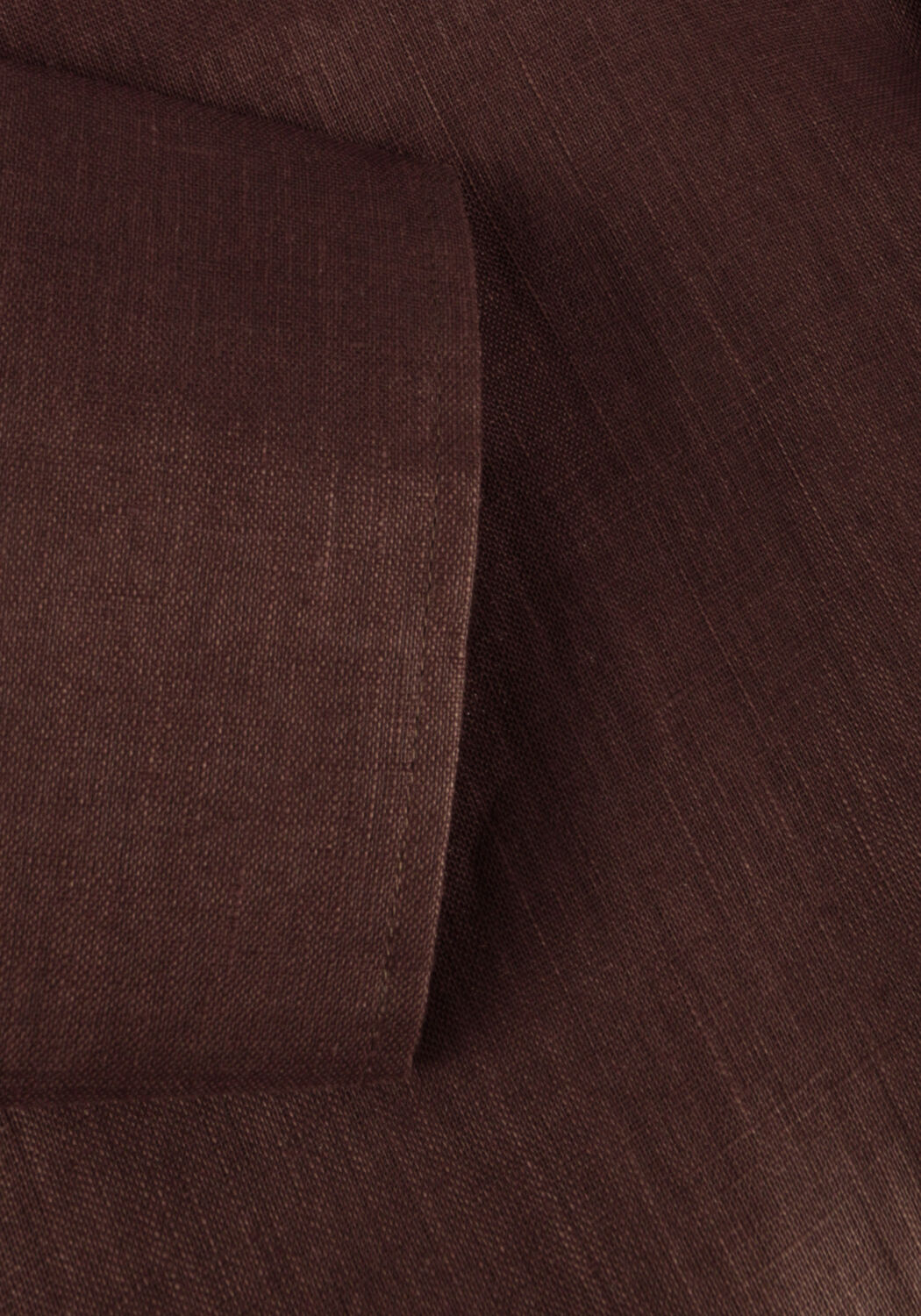 Bruine PORTO MILANO Klassiek overhemd LAGOS - large