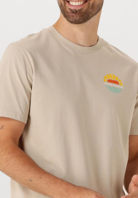 Beige STRØM Clothing T-shirt T-SHIRT - large
