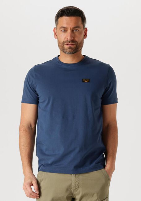 Donkerblauwe PME LEGEND T-shirt SHORT SLEEVE R-NECK GUYVER TEE - large
