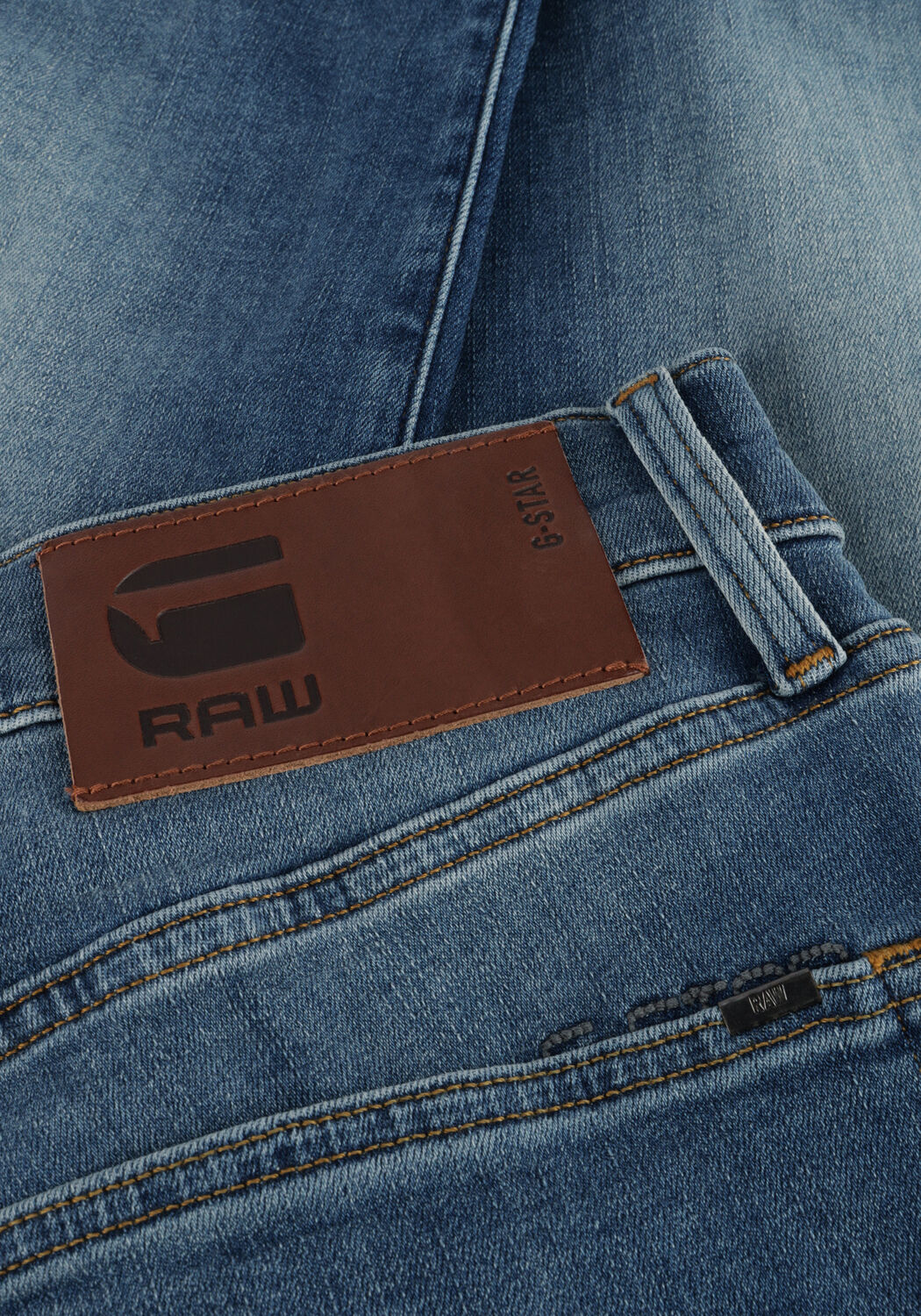 Blauwe G-STAR RAW Slim fit jeans 3301 SLIM - large