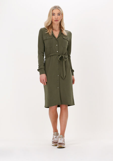 Groene JANSEN AMSTERDAM Mini jurk BIBIAN - large
